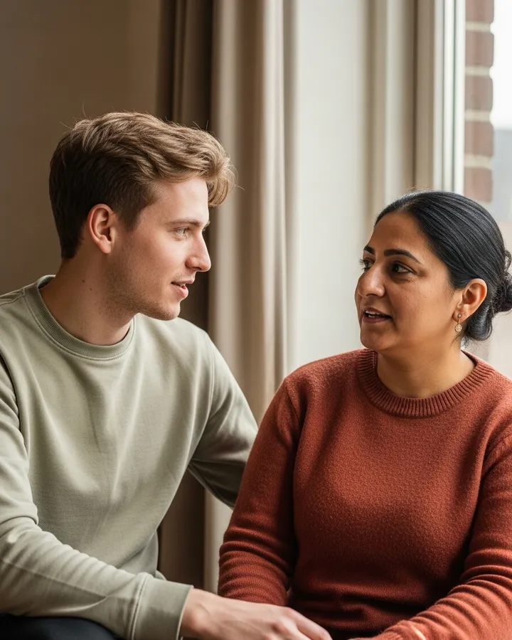 Een persoonlijk gesprek aan tafel
